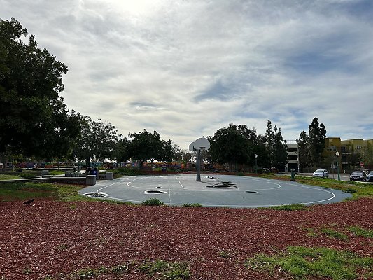 Basketball Court - Teralta Neighborhood Park - City Heights