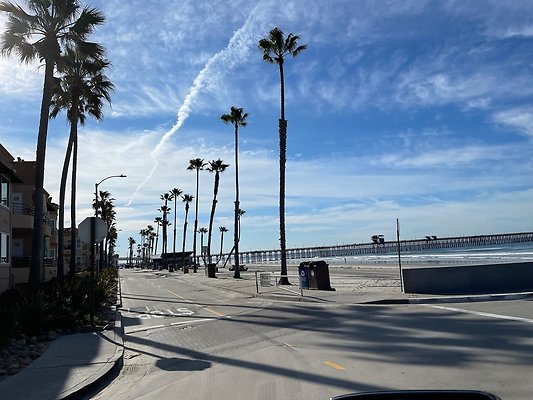 Oceanside Boardwalk by Pier